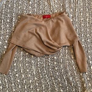 Off the shoulder shirt